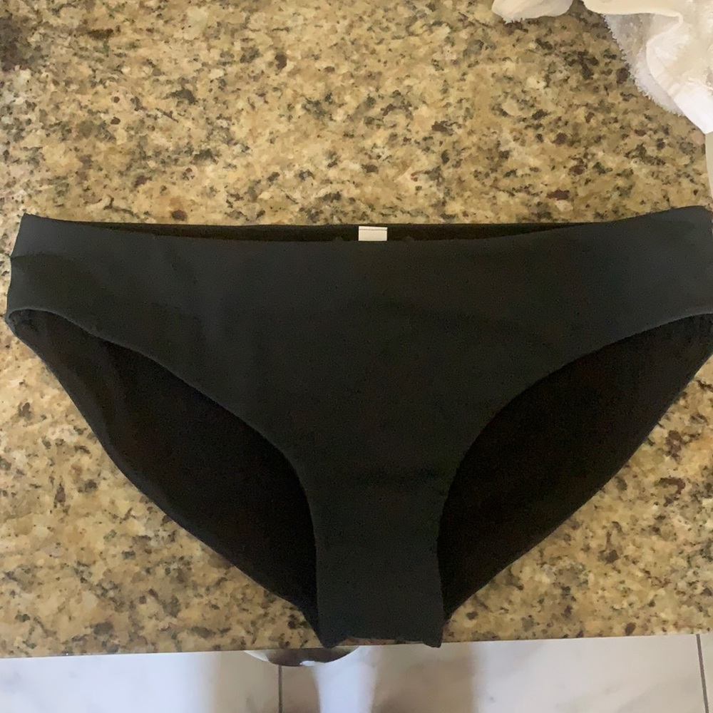 NWT lululemon bikini bottom black/gray